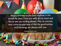 Check spelling or type a new query. 25 Lovely Happy Birthday Wishes For Nephew From Aunt