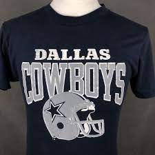 Dallas Cowboys Vintage T Shirt Champion 1990s Single Stitch Hem Usa Made Medium Fashion Clothing Shoes Accessories M Vintage Tshirts Dallas Cowboys Shirts