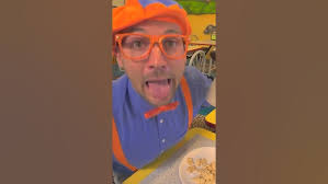 Blippi acts like a dog in the playground #Blippishorts #shorts #kidscartoons