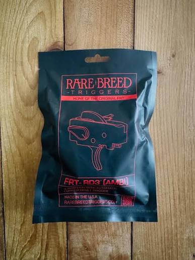 Oh boy, here's the Rare Breed FRT RD3 AMBI. It is a two-Stage (3-Position) Forced Reset Trigger for the HK MP5, MP5K, SP5 & SP5K Review video coming soon 🔥