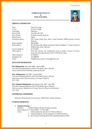 Simple Resume Template Malaysia Free Download With Simple Resume Format Free Downl Free Resume Template Download Free Resume Template Word Simple Resume Format