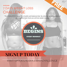 The results will be perfect and your body will be really thankful. Uptoclaudia 7 Days Challenge For Weight Loss Introduction
