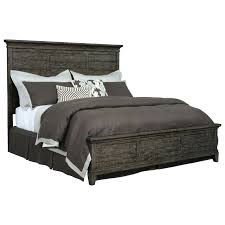 Caracole classic mocha walnut suite dreams queen white poster bed. Kincaid Furniture Plank Road Jessup Solid Wood Queen Panel Bed Belfort Furniture Panel Beds