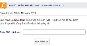 Chuyên tin học 23,75 điểm; Link Tra Cá»©u Ä'iá»ƒm Thi Vao Lá»›p 10 Táº¡i Ha Ná»™i