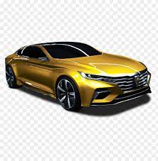 Download Roewe Vision R Yellow Gold Png Images Background Png Free Png Images Car Golden Color Gold Car