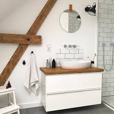 Wohl Dosierte Kontraste Zuhausebei Herein Spaziert Ikearegram Godmorgon Meinikea Godmorgon Wa Ikea Badezimmer Badezimmerideen Runde Badezimmerspiegel
