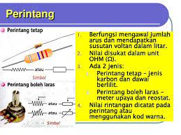 Setiap komponen mempunyai nama, simbol dan fungsinya. Bab 2 Elektronik 2 1 Komponen Elektronik Ppt Katebasma