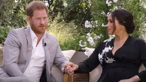 In this handout image provided by harpo productions and released last week, oprah winfrey interviews. Meghan And Harry Oprah Interview Diana Discussed In Teaser Clips Bbc News
