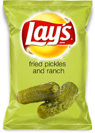 Fried Pickles And Ranch Lays Chips Flavors Potato Chip Flavors Lays Chips