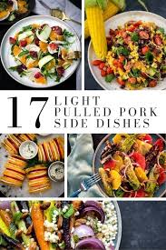 The following are meal ideas you can do with leftover pulled pork 17 Light Pulled Pork Side Dishes The Devil Wears Salad