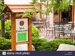 The Tea Pavilion At The Japanese Friendship Garden In Balboa Park San Diego California Stock Photo Alamy