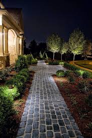 Courtstone Walkway Landscape Lighting Design Outdoor Walkway Walkway Landscaping