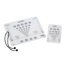 Near Vision Lea Card With 16 Inch 40cm Cord Eye Cards