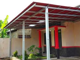 Ini adalah perpanjangan dari atap supaya punya area yang tercover dari berbagai cuaca lebih luas, tanpa harus merubah fisik atap bangunan itu sendiri. Cara Memilih Baja Ringan Yang Bagus Untuk Kanopi Sunrise Steel