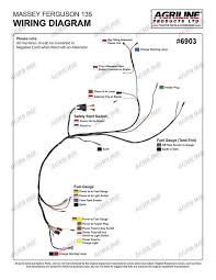 Massey 135 Wiring Diagram Pdf In 2020 Massey Ferguson Diagram Alternator