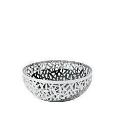 Alessi believes that a true work of design must make people move, transmit emotions, evoke memories, be surprising and go against the current. Alessi Cactus 18 10 Stainless Steel Perforated Fruit Bowl Alessi Baskets Products