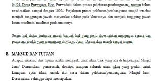 002/001 desa teluk nibung kec. Contoh Proposal Pengajuan Pengadan Speaker Masjid Lengkap Serbandeso Blog