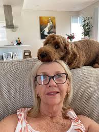 Introduction and photo sharing of Karen and her dog Molly