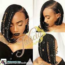 These Bob Braids Will Give You Life Try This Style Idea Bob Braids Bob Braids Hairstyles Bob Box Braids Styles