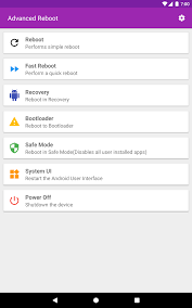 I choose to install a su software with busybox. Advanced Reboot Restart Root Apk 1 4 2 Download For Android Download Advanced Reboot Restart Root Apk Latest Version Apkfab Com