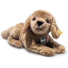 Amazon.co.jp: シュタイフ テディベア テディーズフォートゥモロー レトリバーのレニー ブラウン Steiff Lenny  labrador dog brown 犬のぬいぐるみ レトリバー : おもちゃ