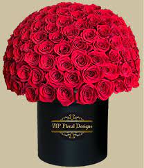Our award winning florist have been creating flower arrangements for any occasion since 1987. 100 Red Roses Signature Box Vip Floral Designs Las Vegas Florist
