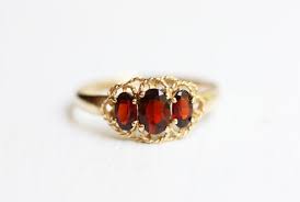 See more ideas about garnet engagement ring, garnet, gold platinum. Garnet Stone Ring Gold Garnet Ring 9k Gold Ring Gold Ring Etsy Garnet Stone Ring Three Stone Rings Red Stone Ring