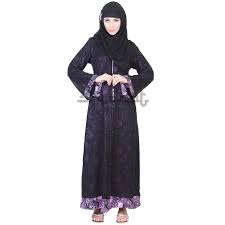 Ships free anywhere in india. Niqab A Line Double Layer Dual Cloth Black Burqa