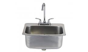 bull large stainless steel sink with