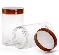 Fasmov 20 Pack 12 Oz Clear Wide Mouth Plastic Jars, Break-Resistant Food Grade PET Empty Storage Containers for Kitchen Spices, Candy, Peanut Butter, ...