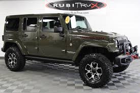 Every used car for sale comes with a free carfax report. Pre Owned Custom Jeep Wrangler Unlimited Rubicon Hard Rock Jk Tank Green