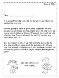 Included Is A Letter From Teacher To Student Teacher To Parent A Supply List And An After Sch Welcome To Kindergarten Letter To Students Parents As Teachers