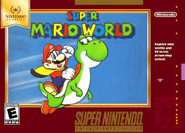 Snes Super Mario All Stars Super Mario World Emu Super Mario World Snes Box Art Nintendo Selects Ver Super Mario World Super Nintendo Super Mario