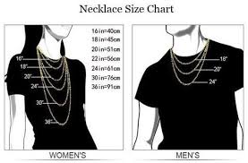 The pitch is the distance between rollers (1/2 on all modern bicycle chain). Necklace Sizing Chart Kalli James Design