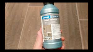 Dip the float into the grout mix, then firmly press the grout into the spaces between the tiles. How To Use Grout Stain I Grout Renew I Grout Refresh Youtube