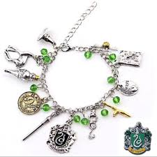 This harry potter charm produces a bubble of air around your mouth while you're underwater. Jewelry Harry Potter Slytherin Charm Bracelet Poshmark
