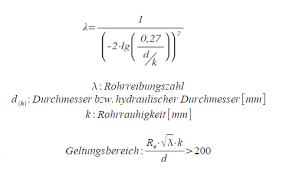 Gibt in der heiztechnik die höhe des luftüberschusses, bezogen auf eine. L Turbulent Re 2320