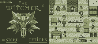 The Witcher Game Boy Mock Up The Witcher The Witcher Game Pixel Art