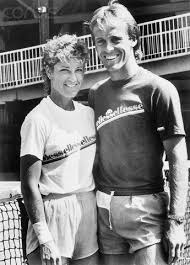 Chris Evert Lloyd and John Lloyd