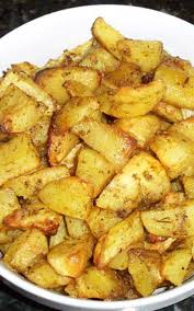 Recipe For Oven Roasted Garlic Potatoes Recipe Garlic Roasted Potatoes Potatoes Garlic Potatoes
