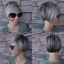 This black bob with layering and bangs running from the very crown looks relaxed and playful. 43 Stacked Bob Haircuts That Will Never Go Out Of Style Page 2 Of 4 Stayglam Stacked Bob Haircut Thick Hair Styles Short Hairstyles Fine