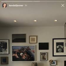 What kind of house does kendall jenner like? Kendall Jenner Shares A Look At Her Art Filled Living And Dining Rooms Kendall Jenner House Jenner House Kendall Jenner Room