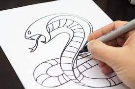 How old is the king cobra at the denver zoo? How To Draw A Snake Art For Kids Hub Art For Kids Hub Art For Kids Drawings