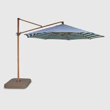Black And White Striped Cantilever Umbrella 11 Offset Cabana Stripe Patio Umbrella Navy Blue Light Wood Pole Threshold Patio Umbrella Patio Umbrella Lights Offset Patio Umbrella