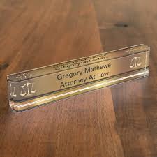 Attorney Executive Desk Name Plates Zazzle Com Desk Name Plates Name Plate Desk Plaques