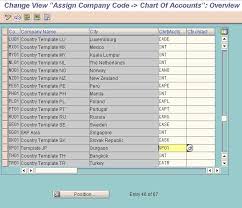 76 correct sap chart of accounts tcode