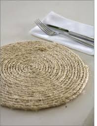 Rope Table Mats Diy Placemats Diy Table Mats