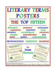 Expand Literature Fun With Posters To Help Students Understand And Appreciate The Pronunciation And Definit Literary Terms Vocabulary Skills Literature Posters