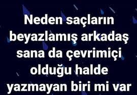 Cokta Tin Sacim Beyazlarsa Boyarim Hicte Uzmem Kendimi Komik Seyler Komik Guzel Soz
