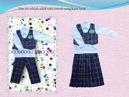 Rp.100.000 per stel ( baju + celana + kerudung/peci ) Konveksi Pakaian Seragam Sekolah Tk Paud Youtube